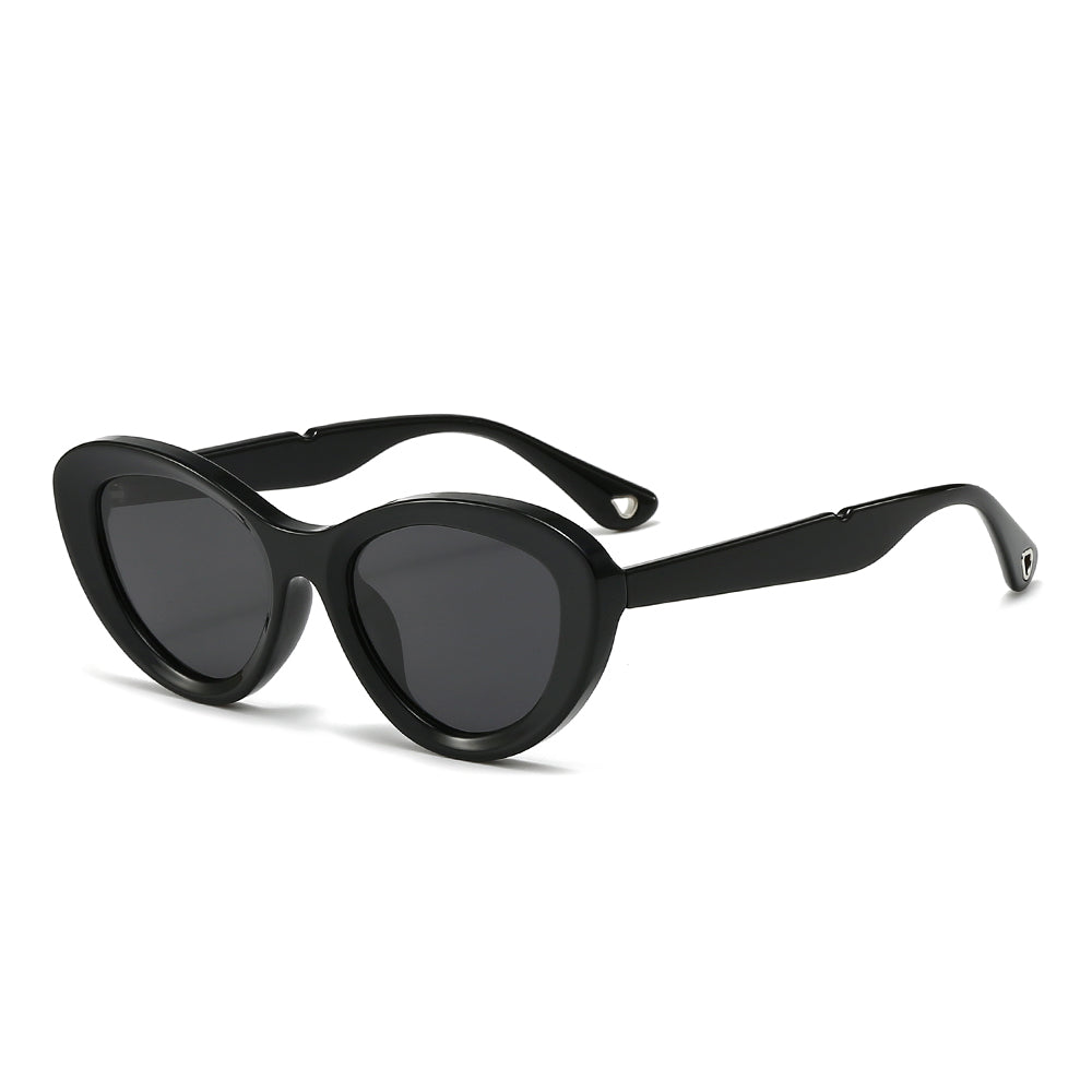 Retro-Vintage Acetate Cat-Eye Tinted Sunglasses