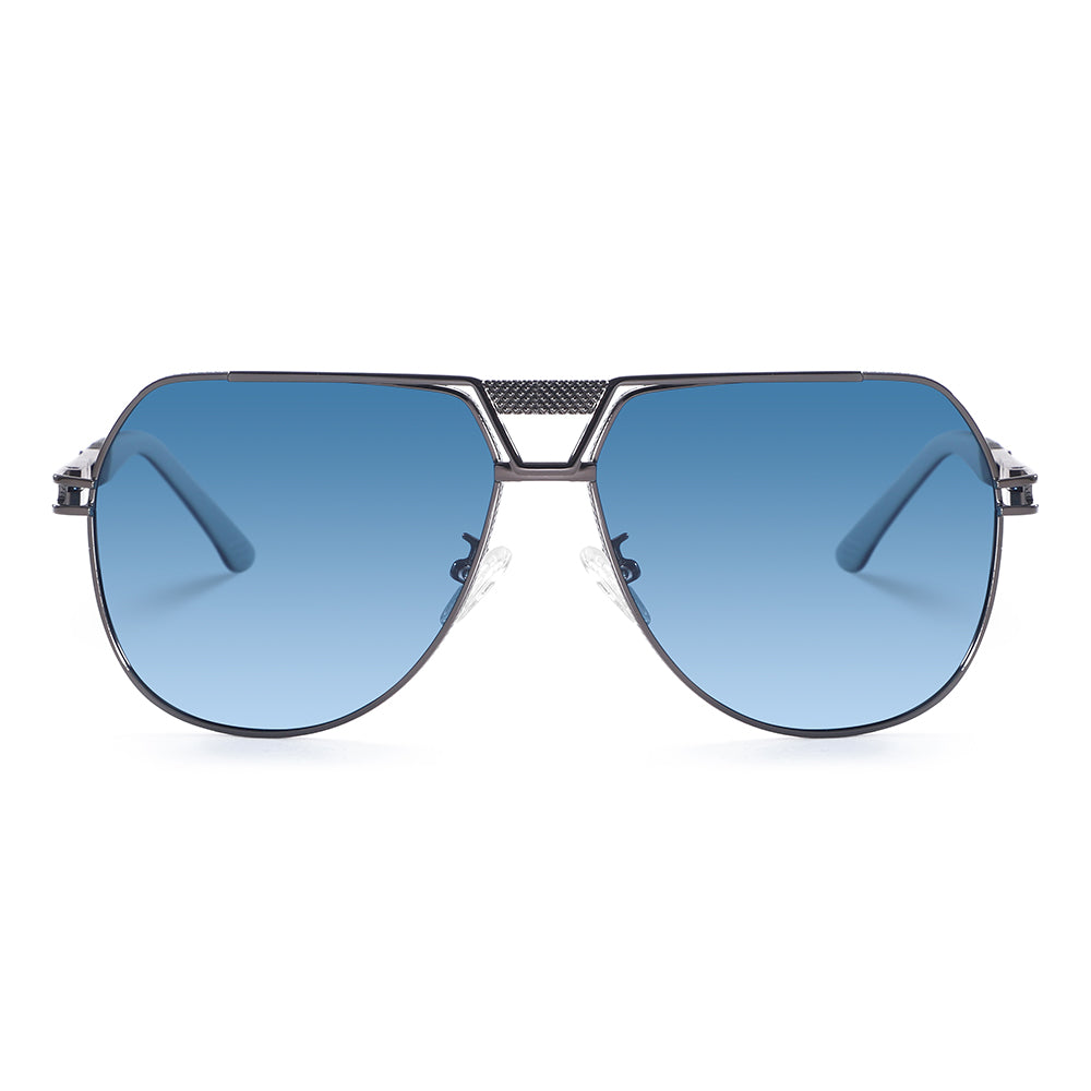 Luxe Polarized Aviator Sunglasses